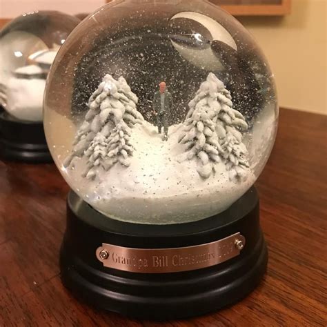 high end snow globe.